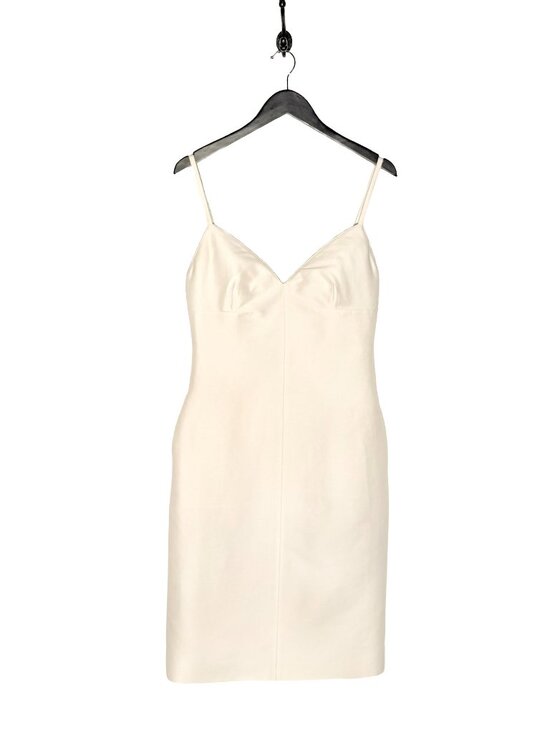 Valentino Garavani Dresses & Skirts - Valentino Ivory Cotton Silk Tank Dress